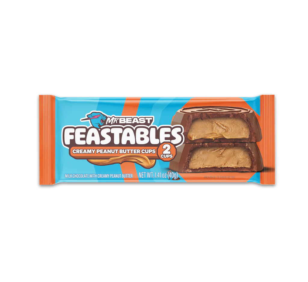 Mr Beast Feastables Creamy Peanut Butter Cups 40 g