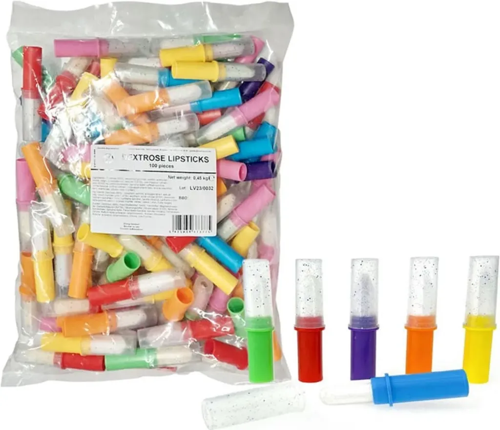 [SS002264] Sucette Dextrose Rouge à Lèvres 5 g